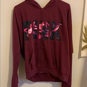 Long sleeve zip up jacket